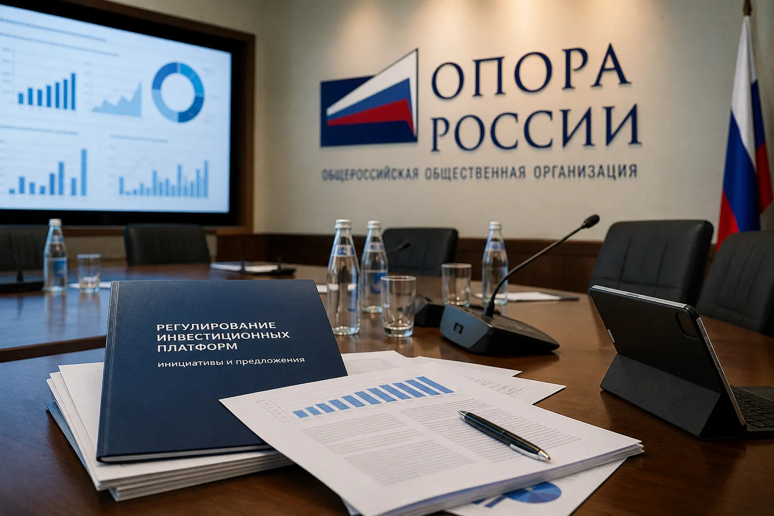 АОИП представила инициативы по регулированию инвестиционных платформ на заседании в «Опоре России»