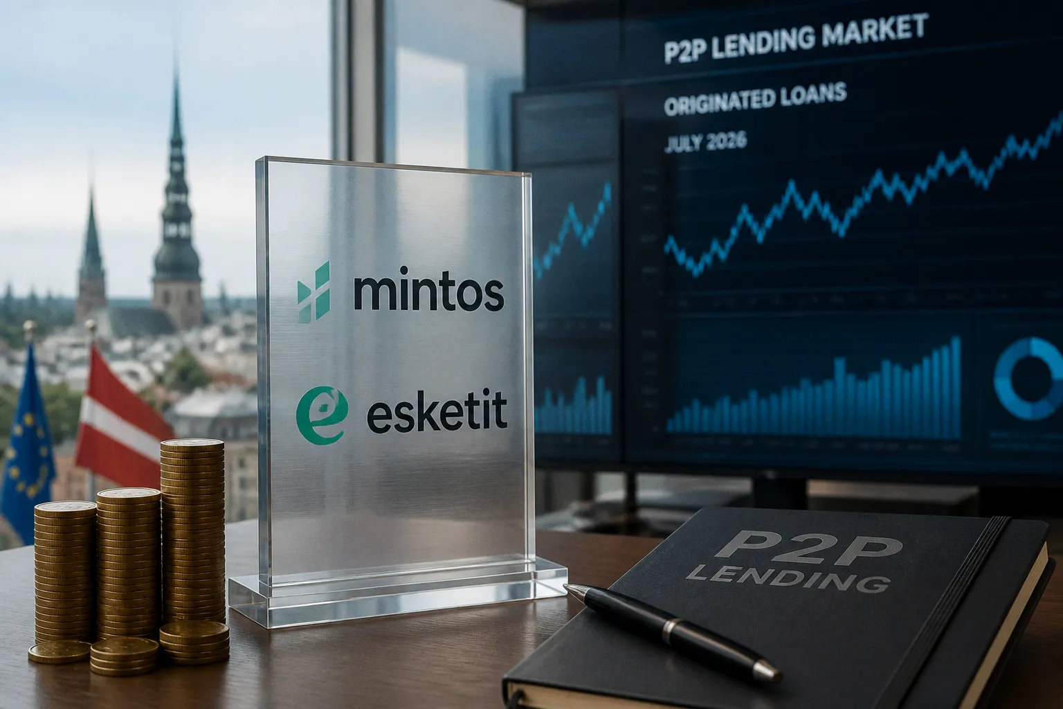 Итоги июля на рынке P2P: падение Mintos и миллиардный рубеж Esketit